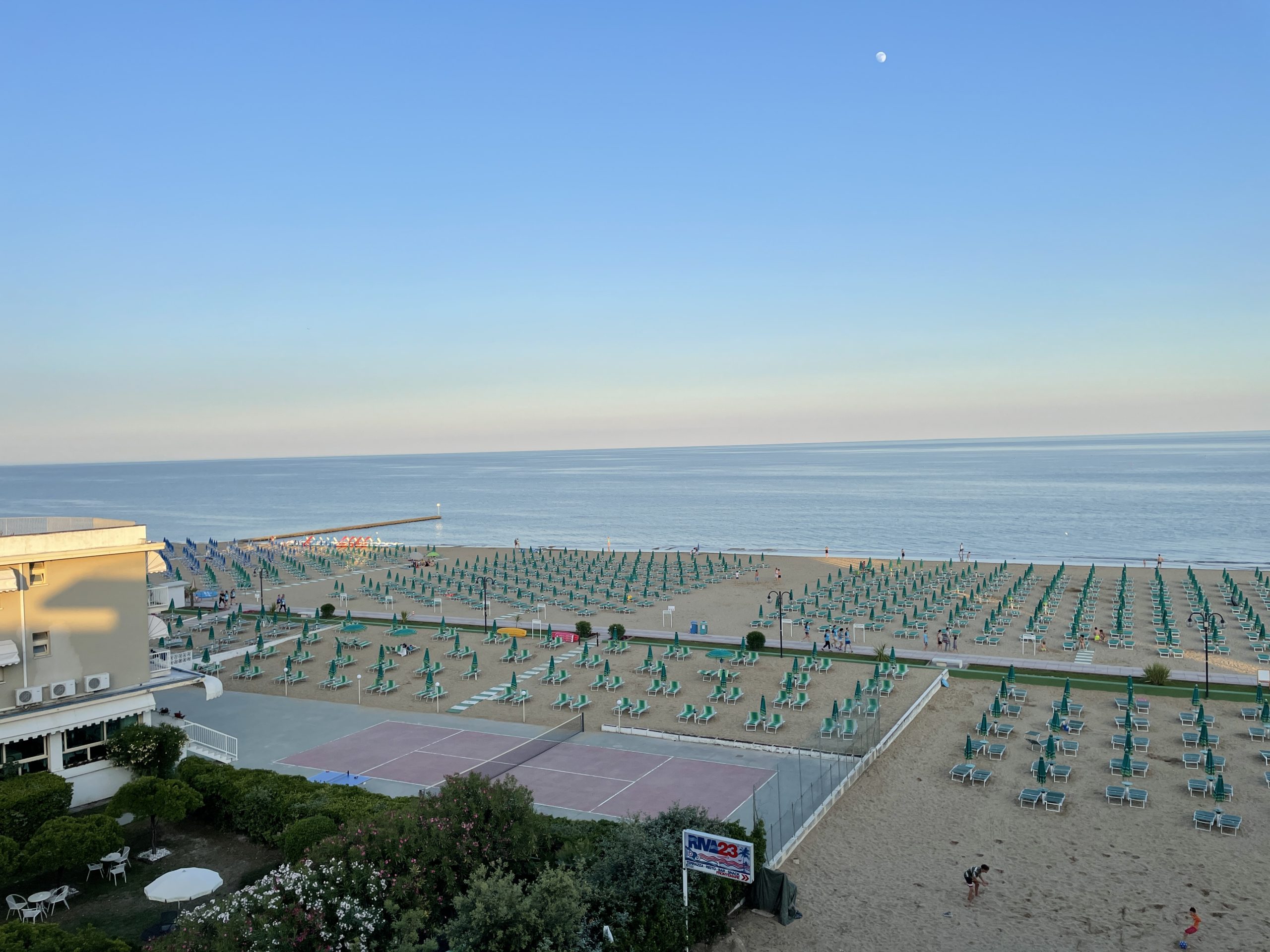 View from the balcony